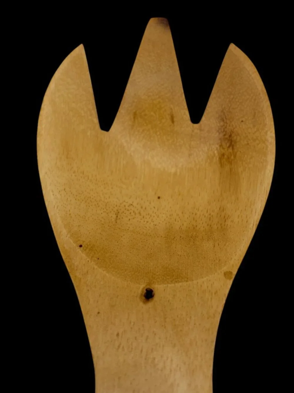 MODULUS VTG Monkey Pod Handcrafted Wooden Salad Serving Set –Made in Philippines